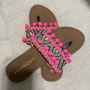 Billabong Pink Sandals